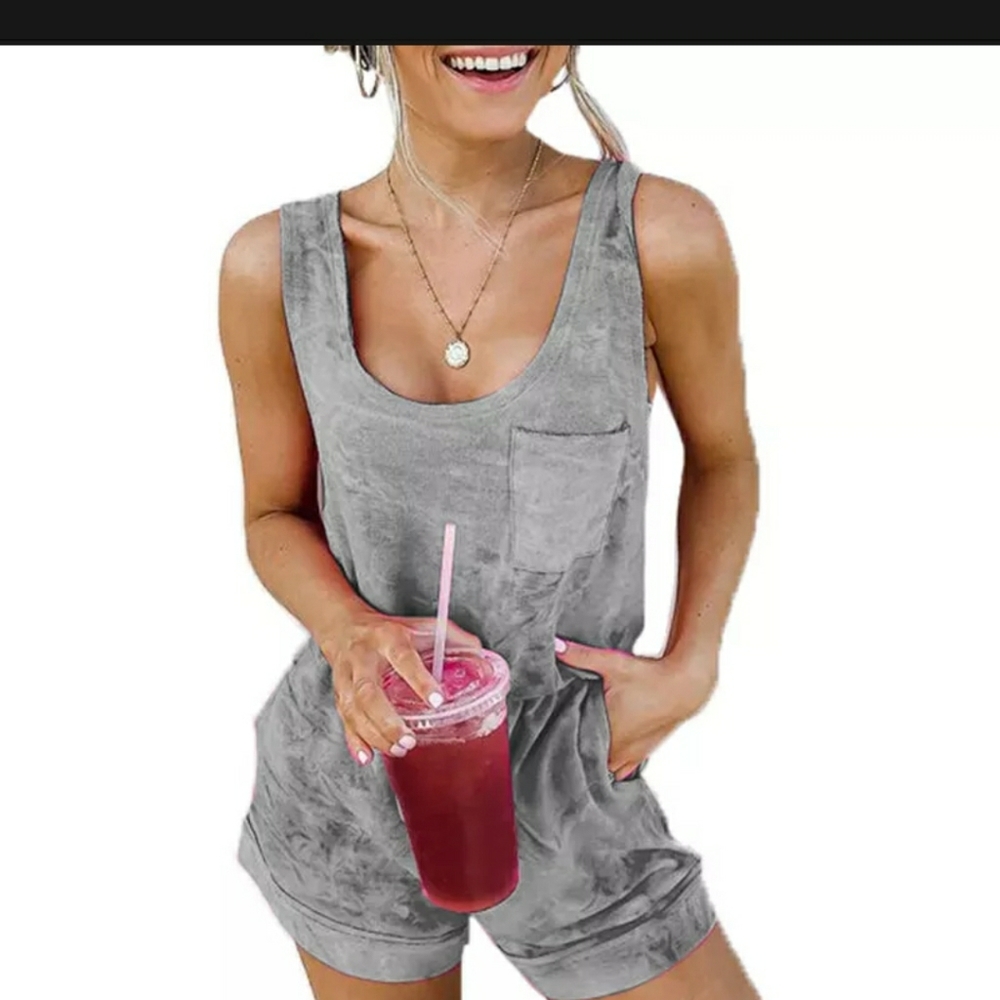NWT Women's summer tie dye romper